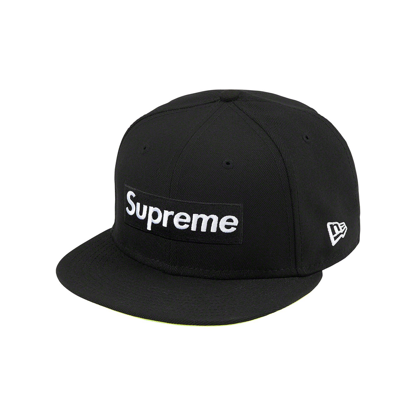 Supreme No Comp Box Logo New Era Cap Black (FW21)