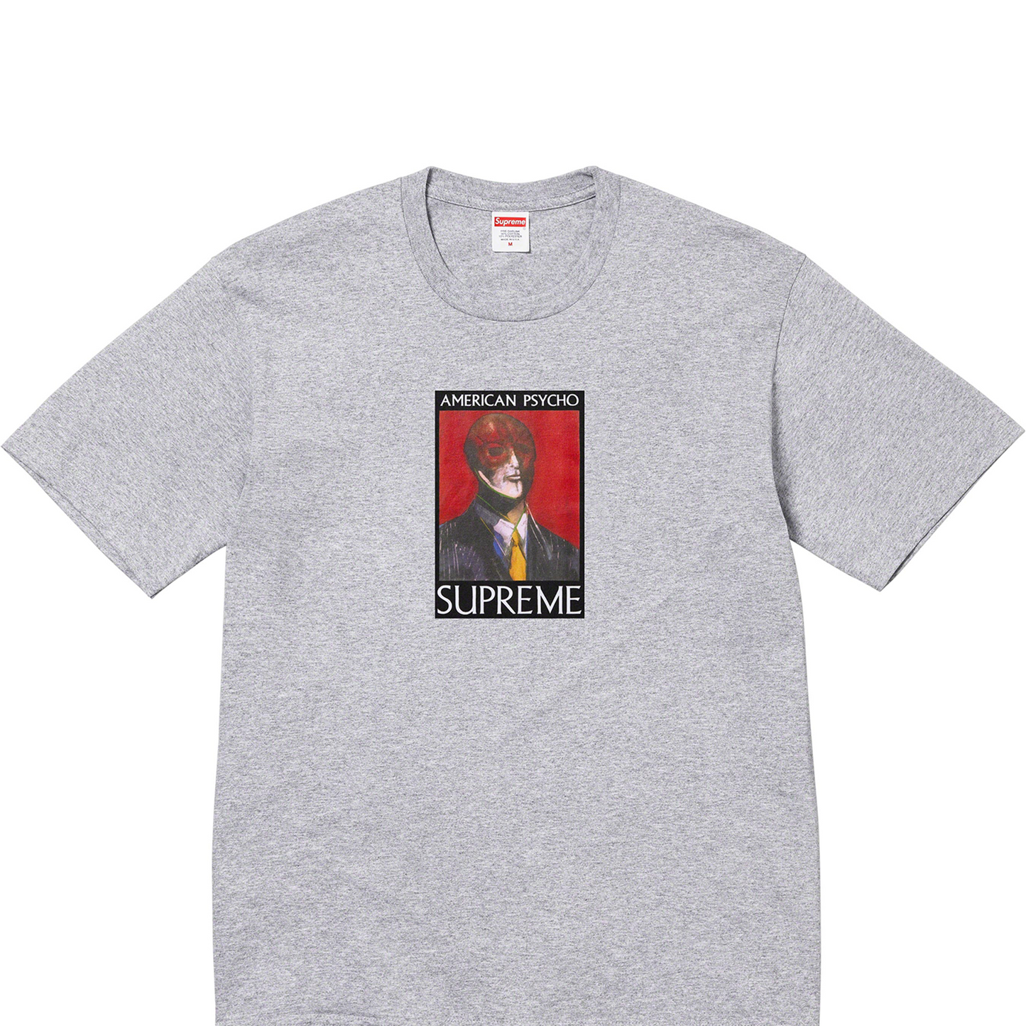 Supreme American Psycho Tee Heather Grey (FW23)