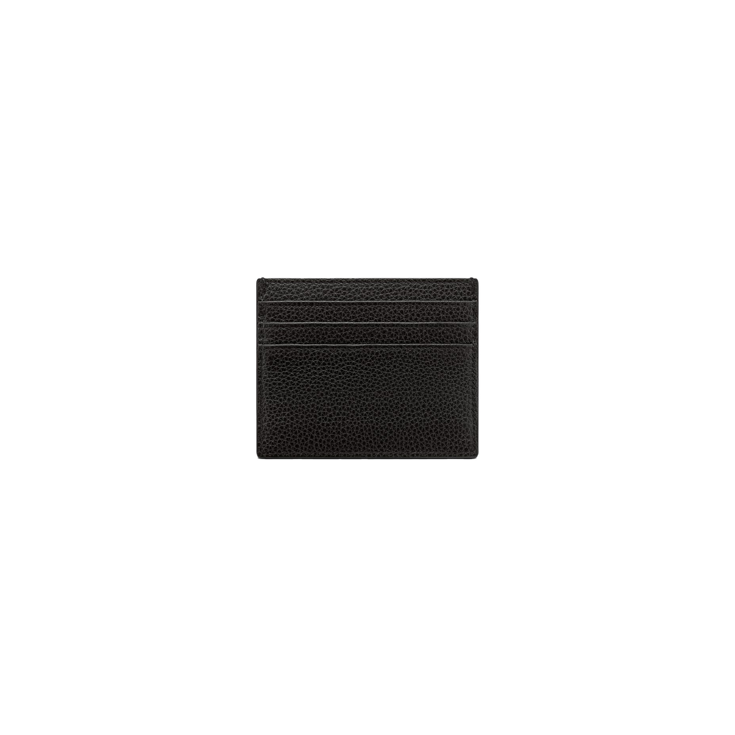 DIOR CD Icon Card Holder Black Grained Calfskin (SS24)