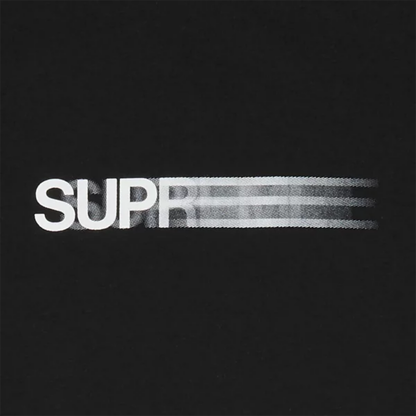 Supreme Motion Logo Tee Black (SS23)