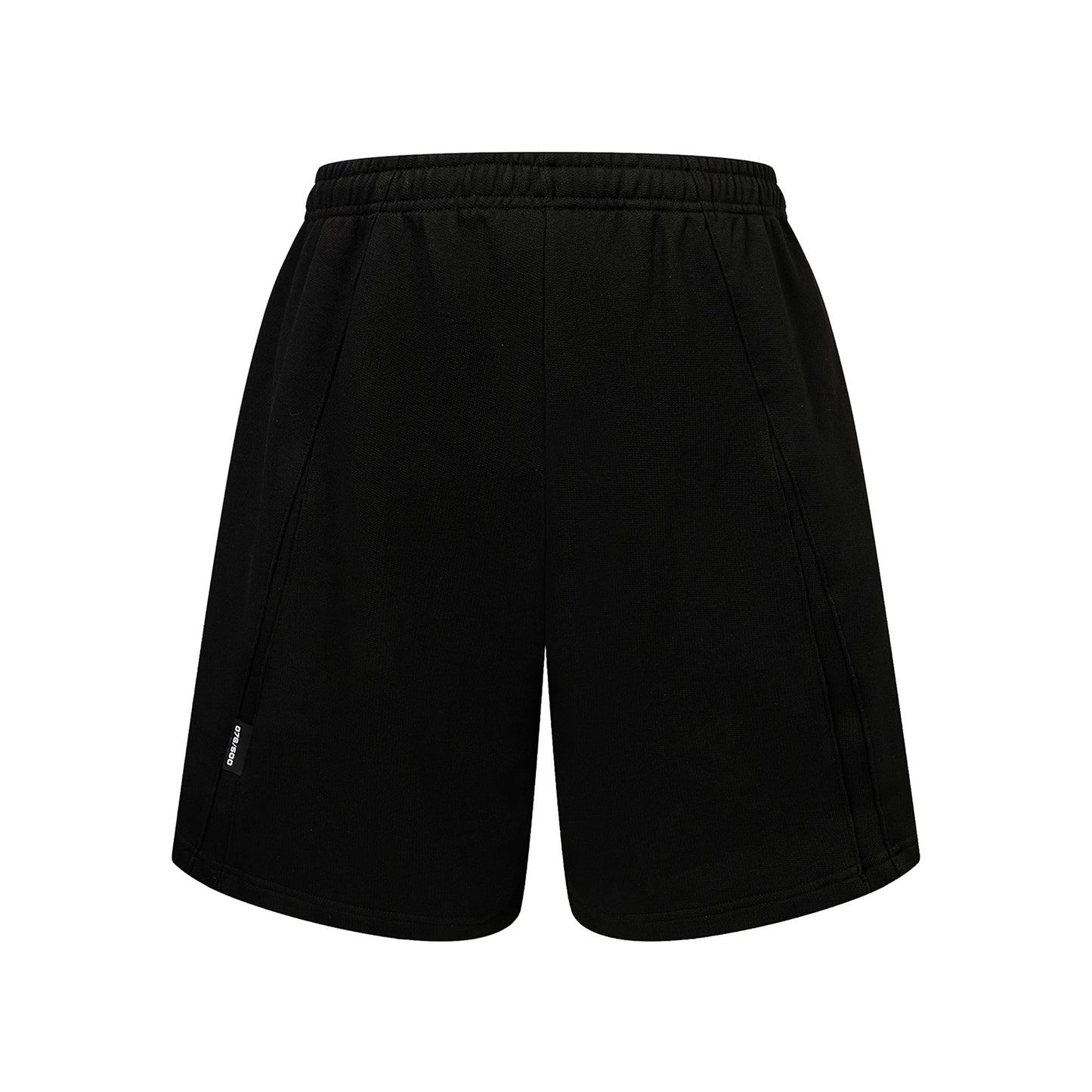 SLOWDOWN Time Out SD Logo Embroidery Sweatshort Black (SS26)