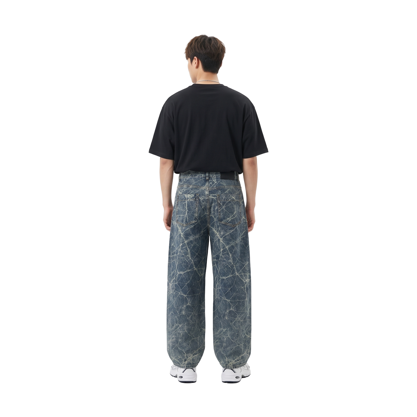 RAW/21 Metaline Ballon Wide Jeans Blue (SS26)