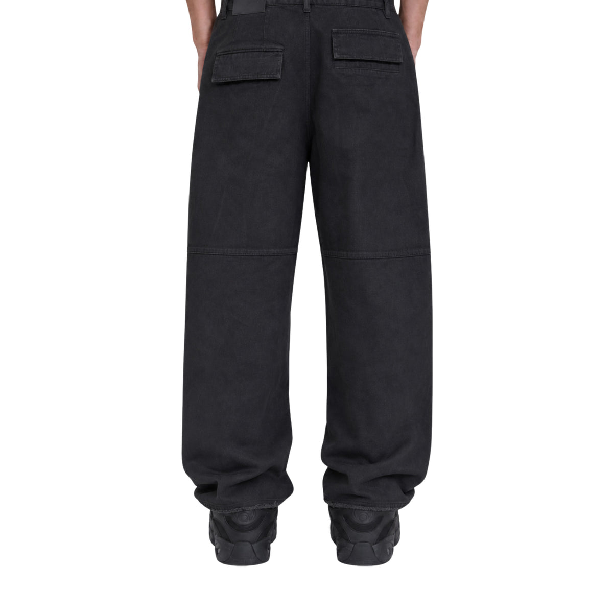 RAW/21 Distressed Cargo Pants Black (FW25)