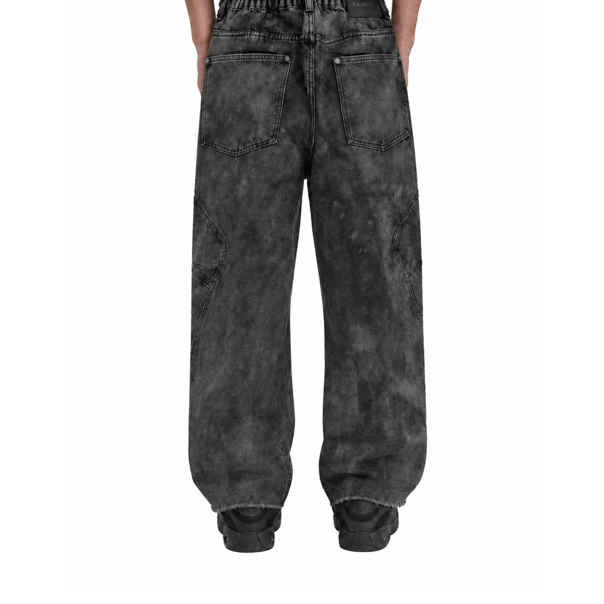 RAW/21 Gem Baggy Jeans Washed Black (FW25)