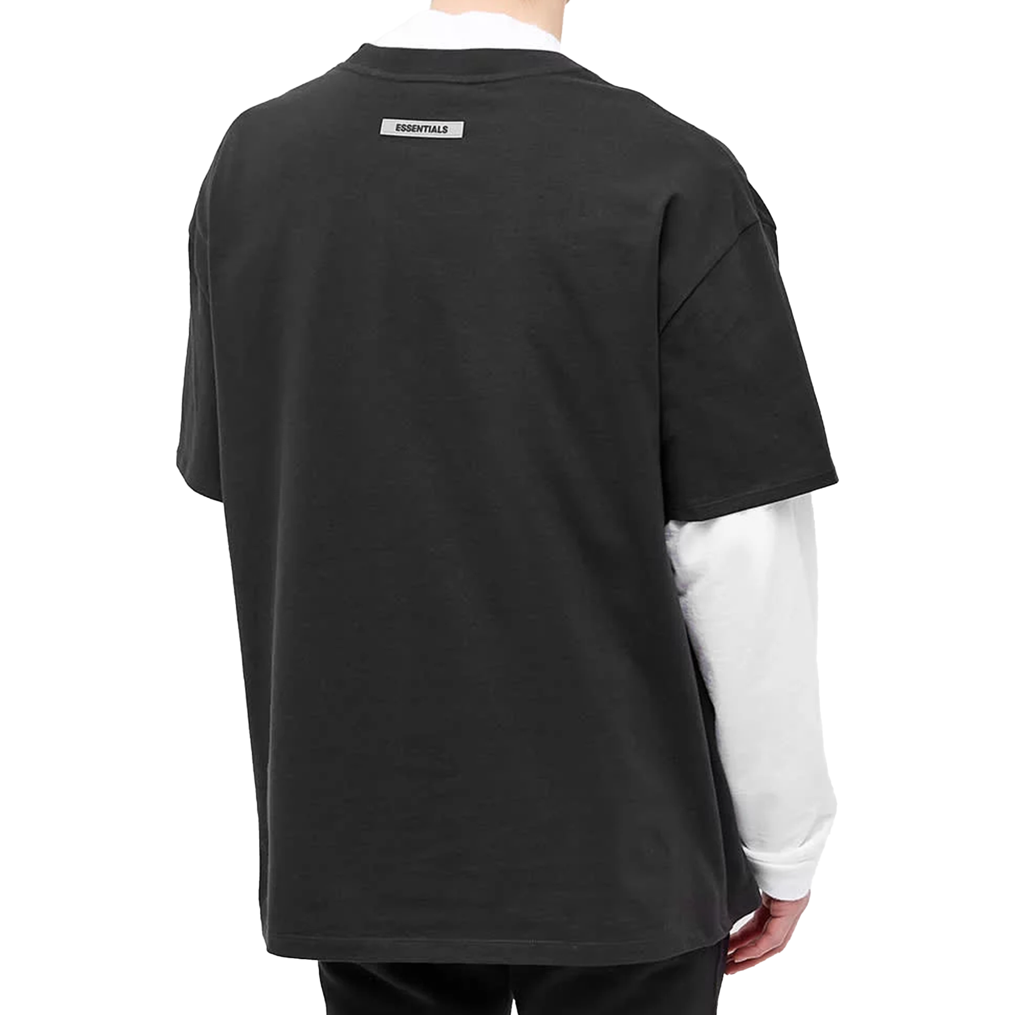 Fear Of God Essentials Front Logo Tee Black Ss20 Stealplug Kl 4712