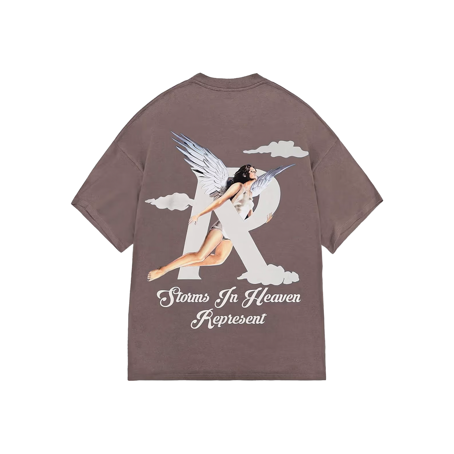 Represent Storms In Heaven Tee Mushroom