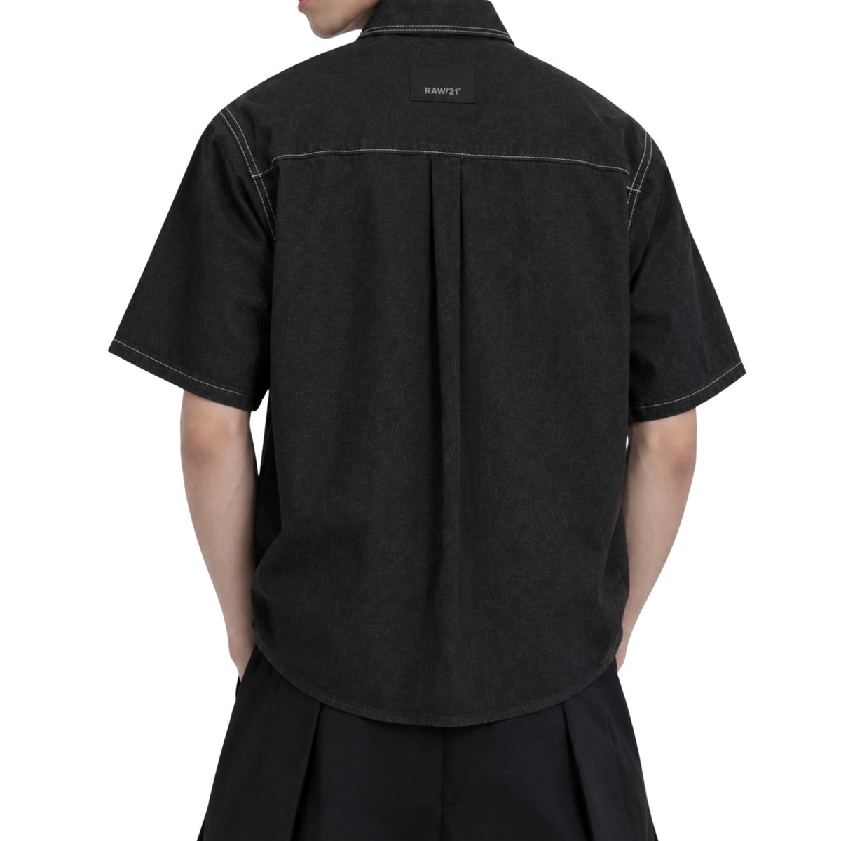 RAW/21 Veritex Crew Neck Shirt Grey (SS26)