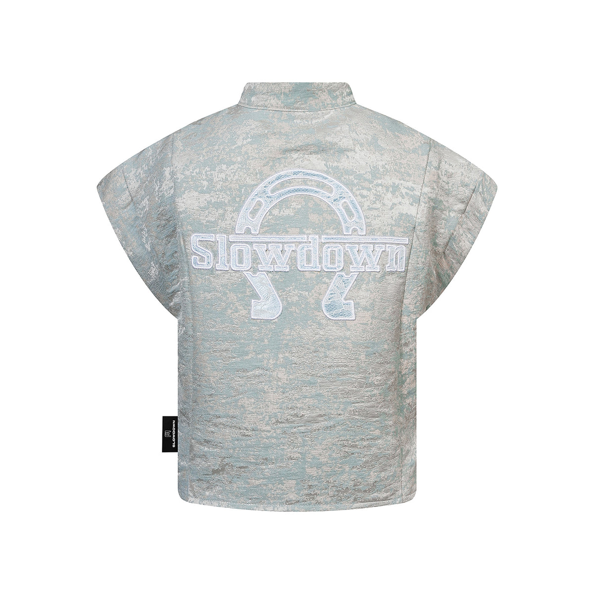 SLOWDOWN Equine Tang Top Light Blue (SS26)