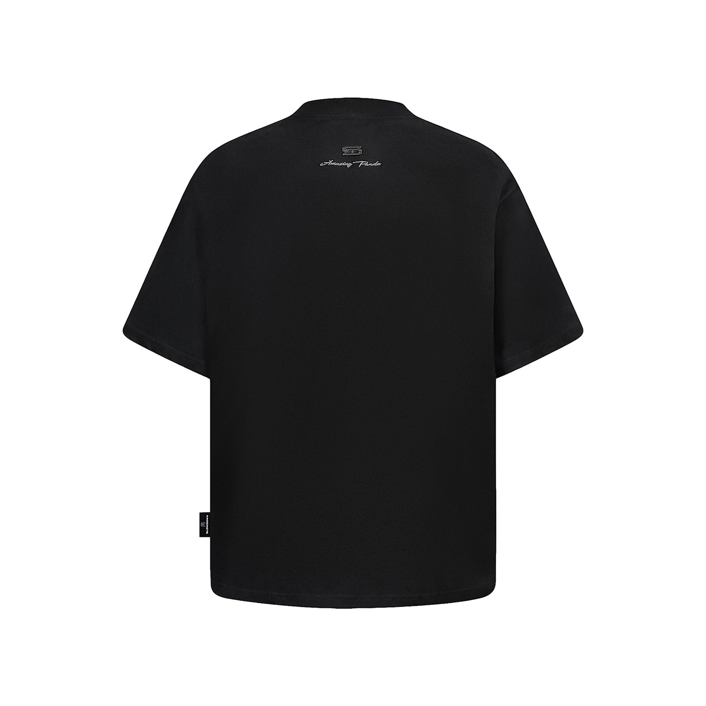 SLOWDOWN Faded Slurry Stone Tee Black (SS26)