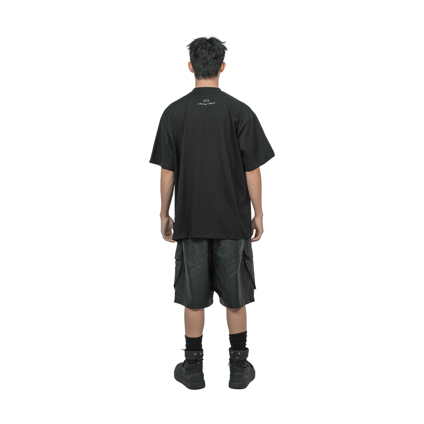 SLOWDOWN AP Mask Tee Black (FW25) - Secret Edition