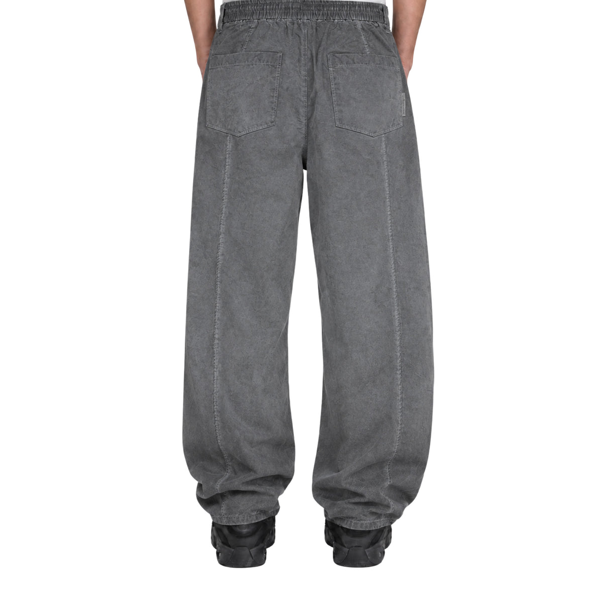 RAW/21 Wide Parachute Pants Washed Grey (SS26) | PRE-ORDER