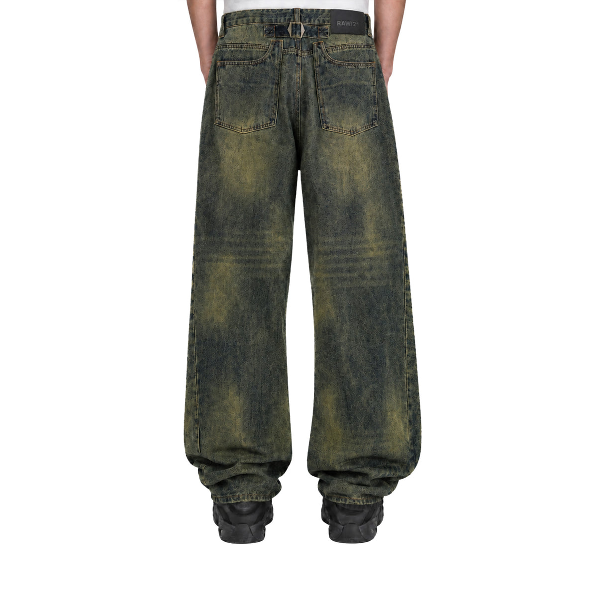 RAW/21 Matrix Vintage Wide Leg Jeans Washed Blue (SS26)