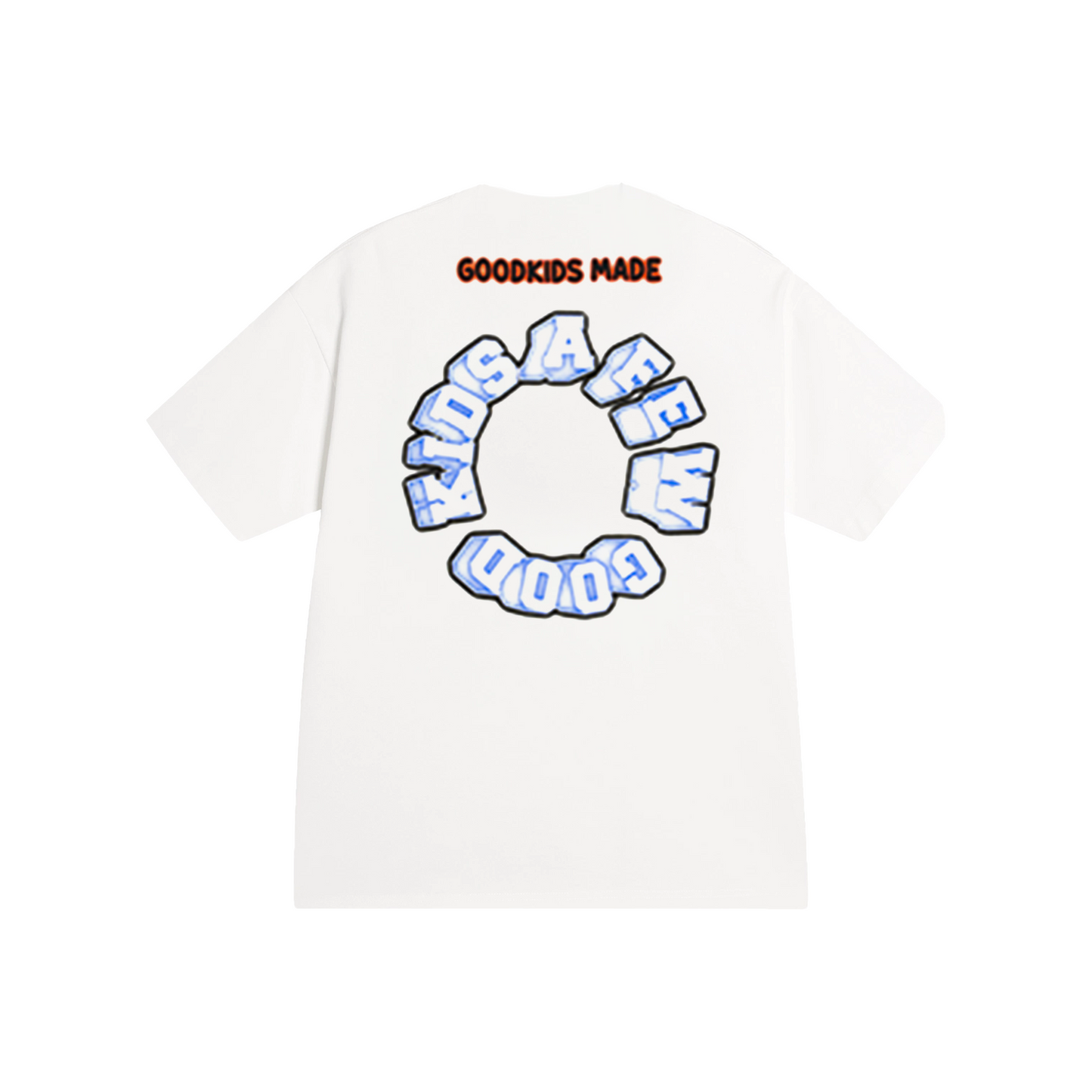 a few Good kids Graffiti Inkjet Gradient Short Sleeved Tee White (SS25)