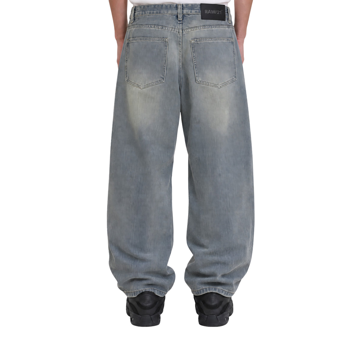 RAW/21 Washed Slub Denim Pants Blue (SS26)