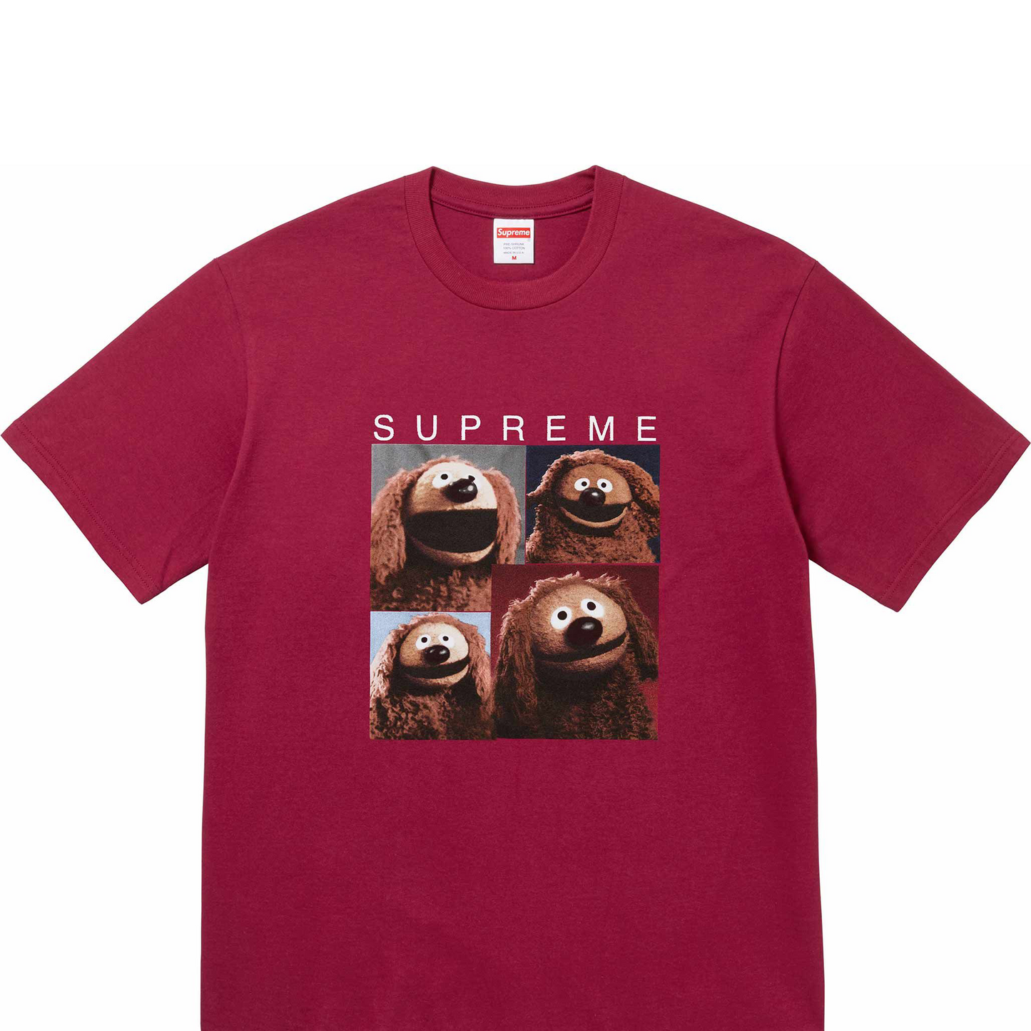 Supreme Rowlf Tee Cardinal (SS24)