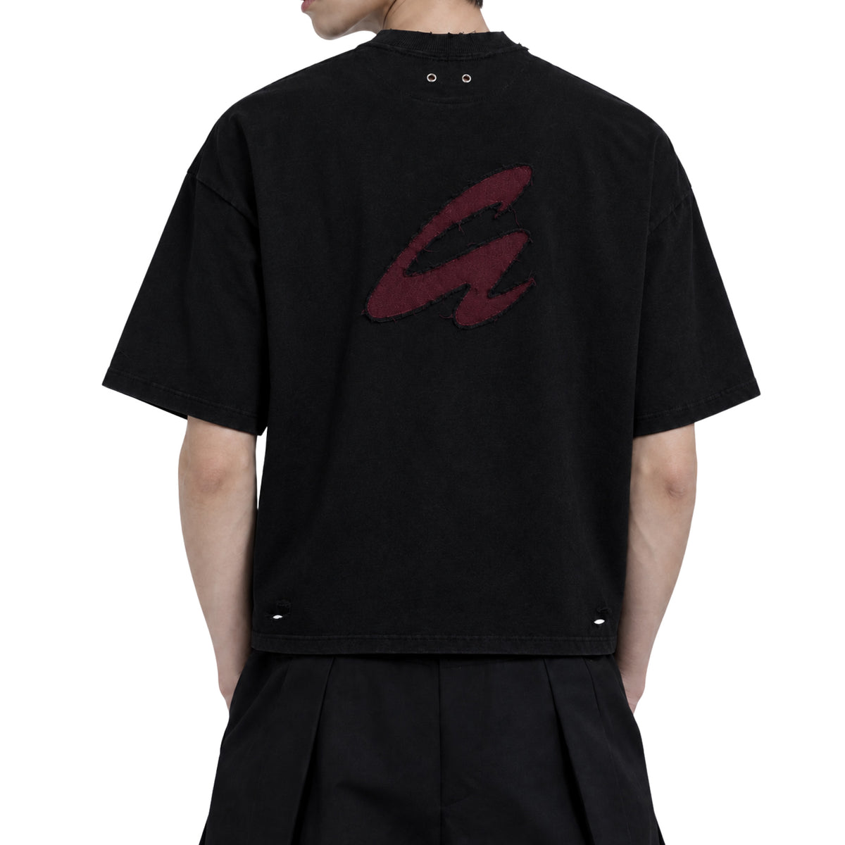 RAW/21 Shadow Mark Tee Dark Grey/Red (SS26)