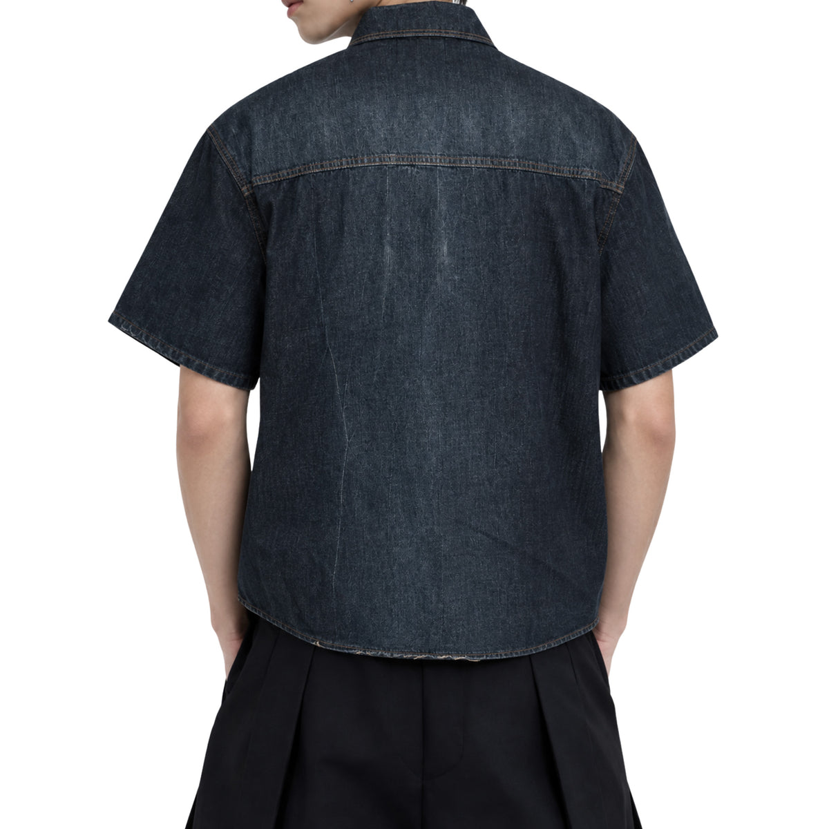 RAW/21 Alloy Short Sleeve Crew Neck Shirt Blue (SS26)