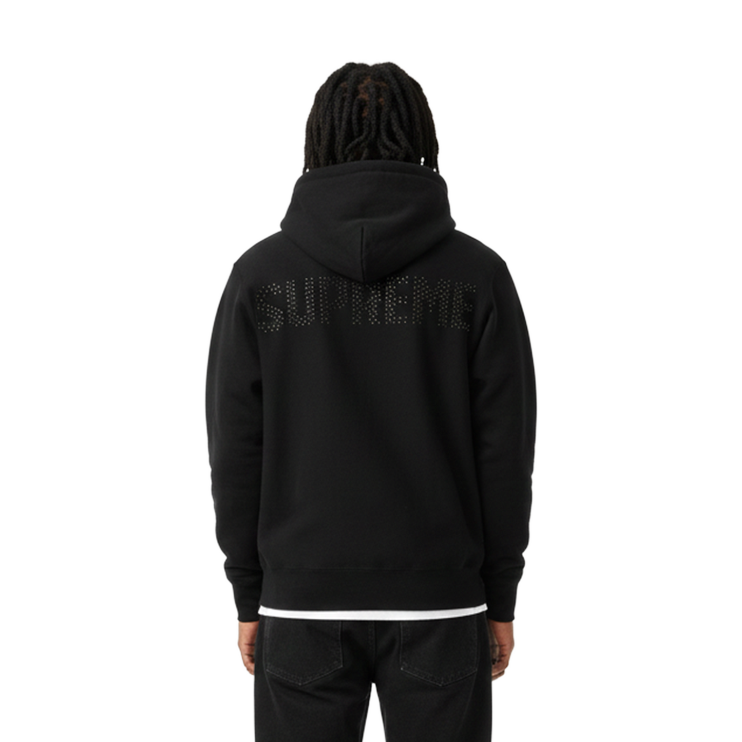 Supreme Studded Hoodie Black (SS18)