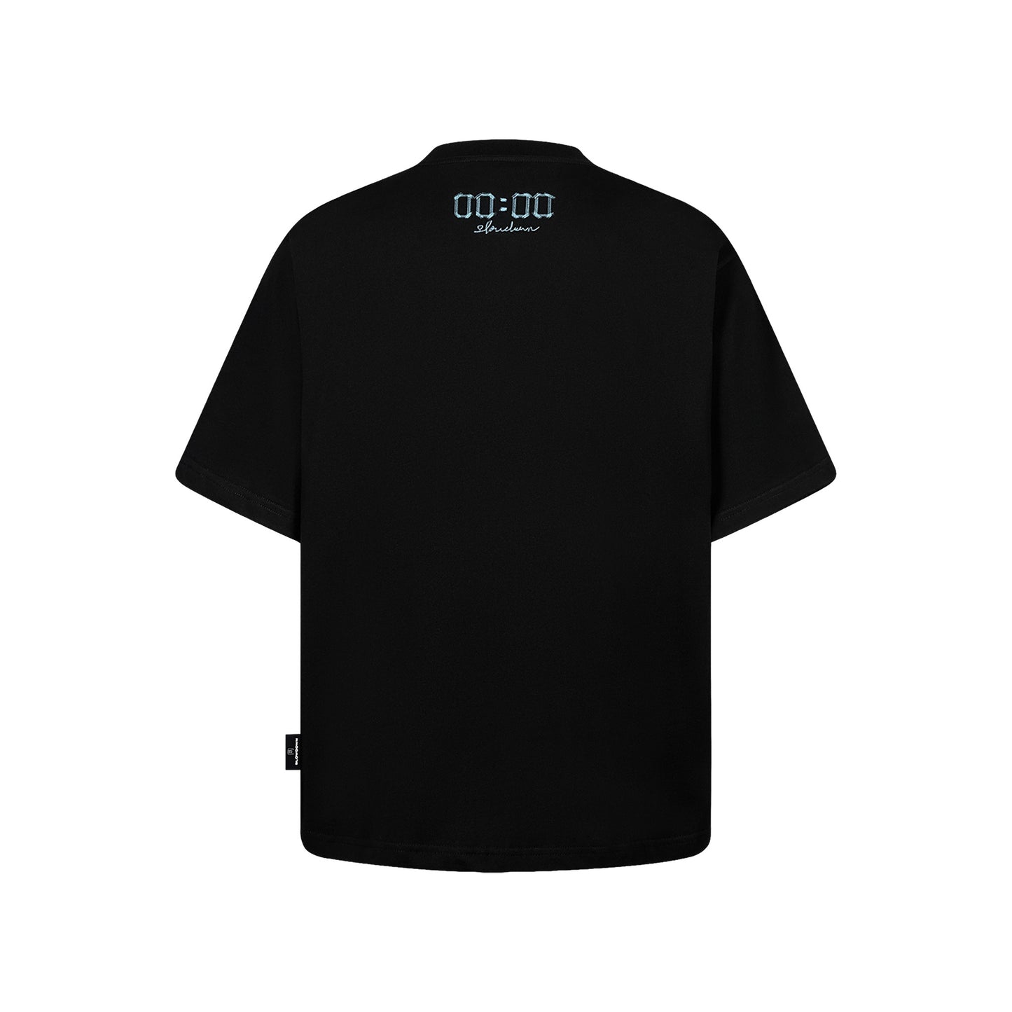 SLOWDOWN Hand Drawn Reset Tee Hitam (SS26)