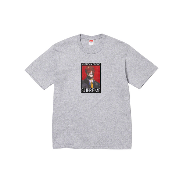 Supreme American Psycho Tee Heather Grey STEALPLUG KL