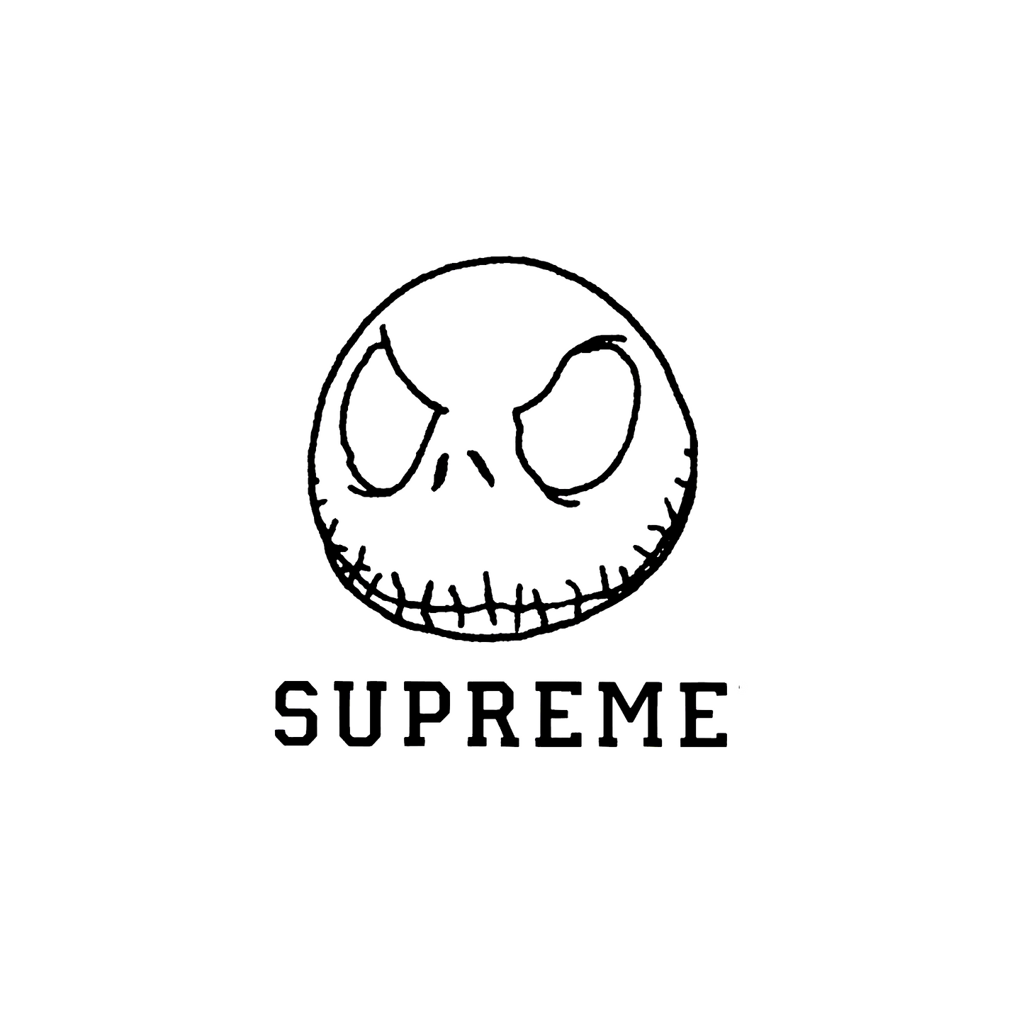 Supreme Skeleton Tee White (FW23)