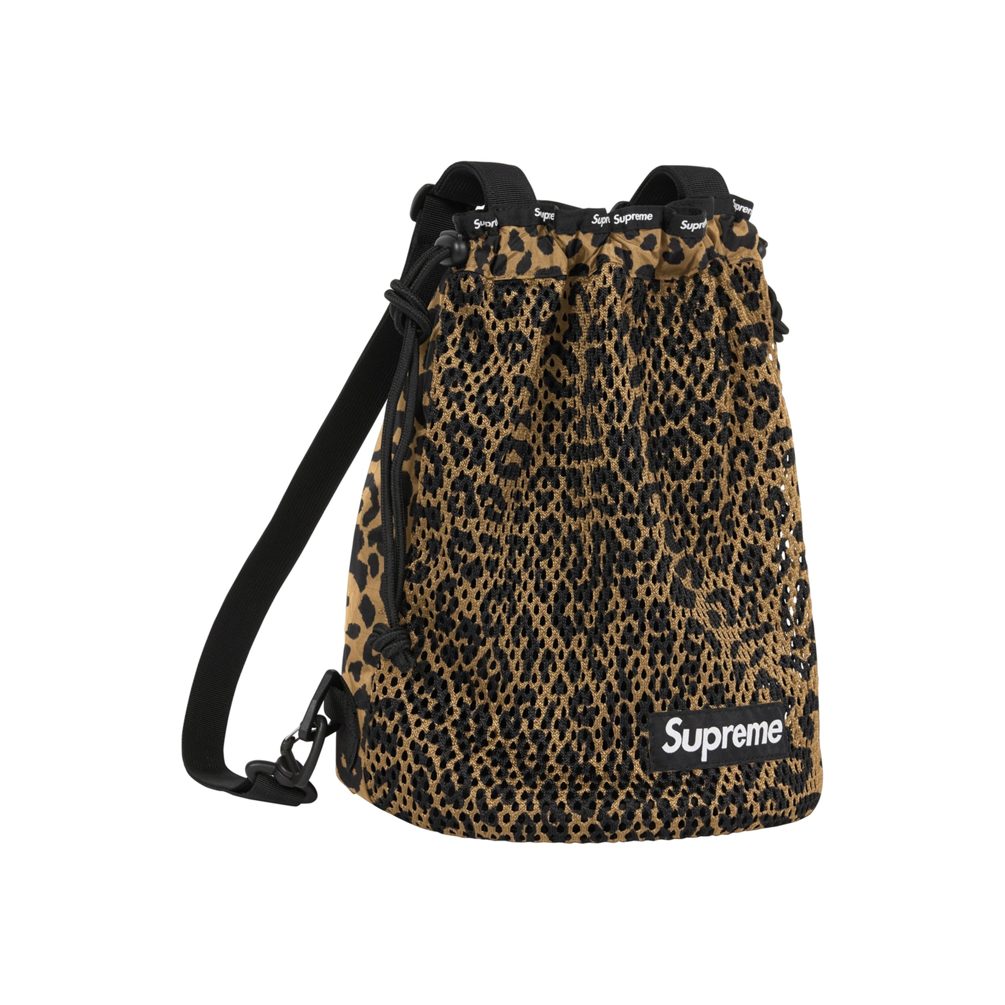 Supreme Mesh Small Backpack Leopard – STEALPLUG KL