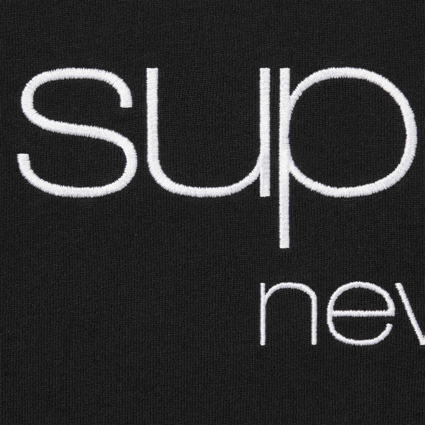 Supreme Classic Logo Short Sleeve Tee Black (SS22)
