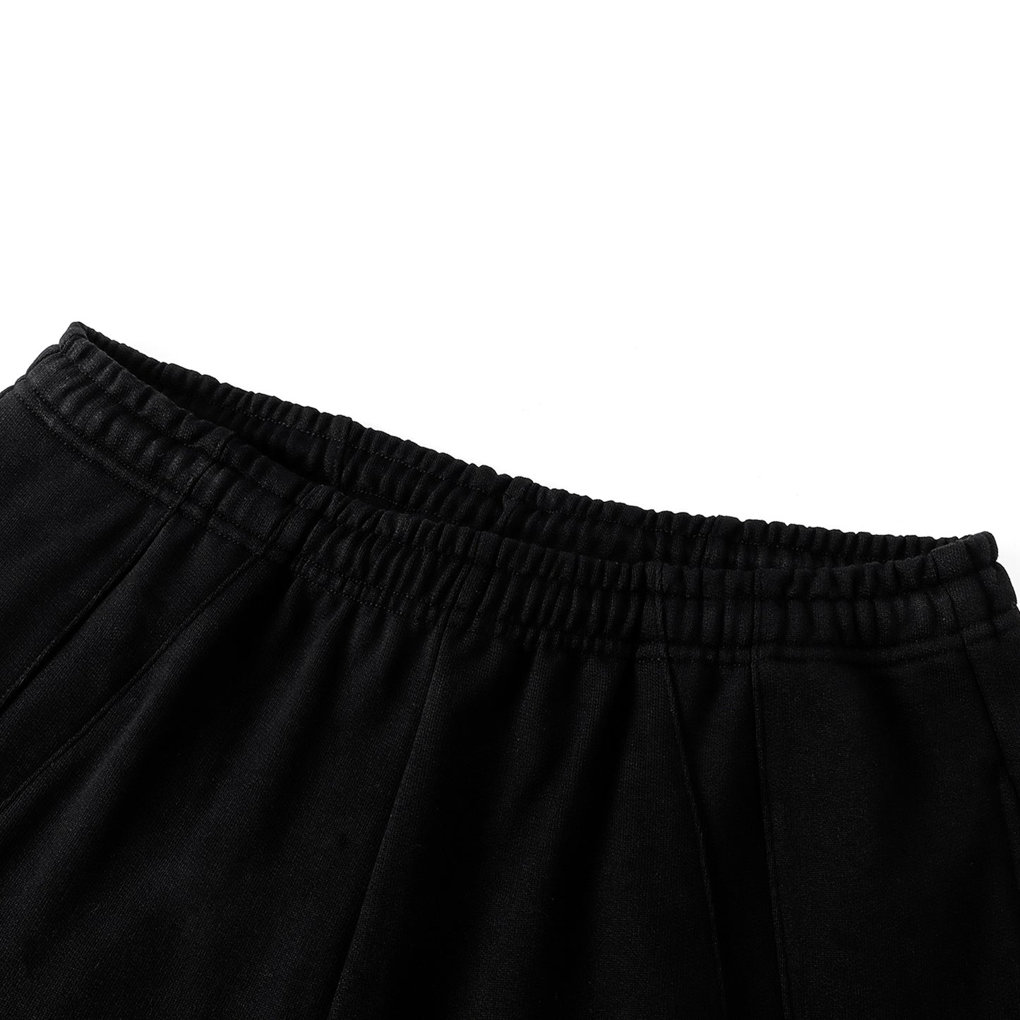SLOWDOWN Time Out SD Logo Embroidery Sweatshort Black (SS26)