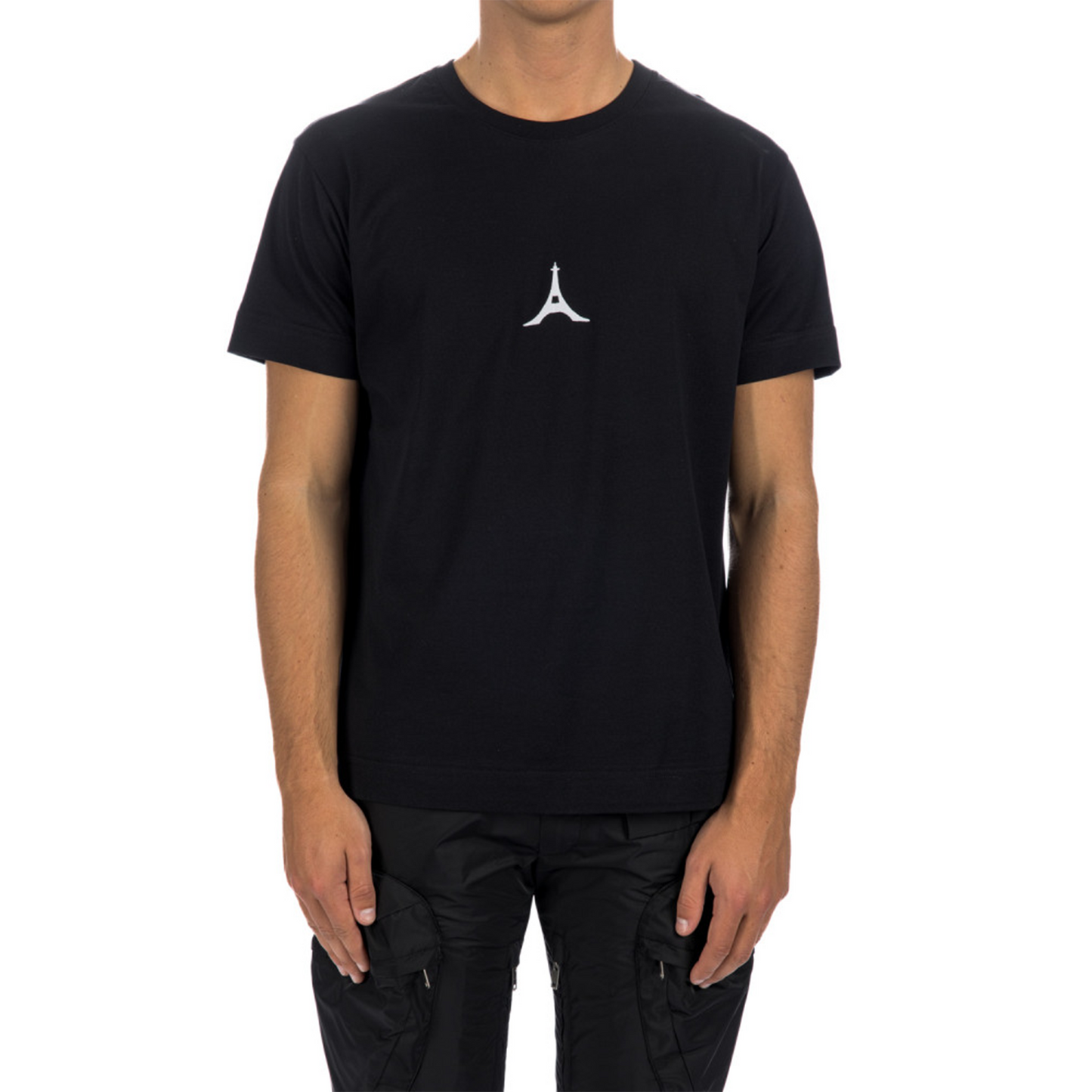 Givenchy Eiffel Tower Back Logo Tee Black (Regular Fit)