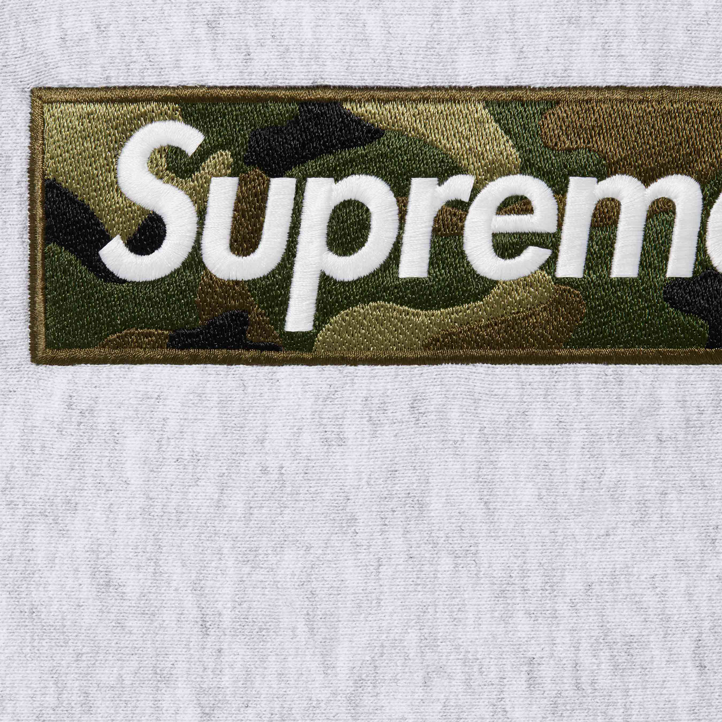 Supreme Box Logo Hooded Sweatshirt Ash Grey (FW23)