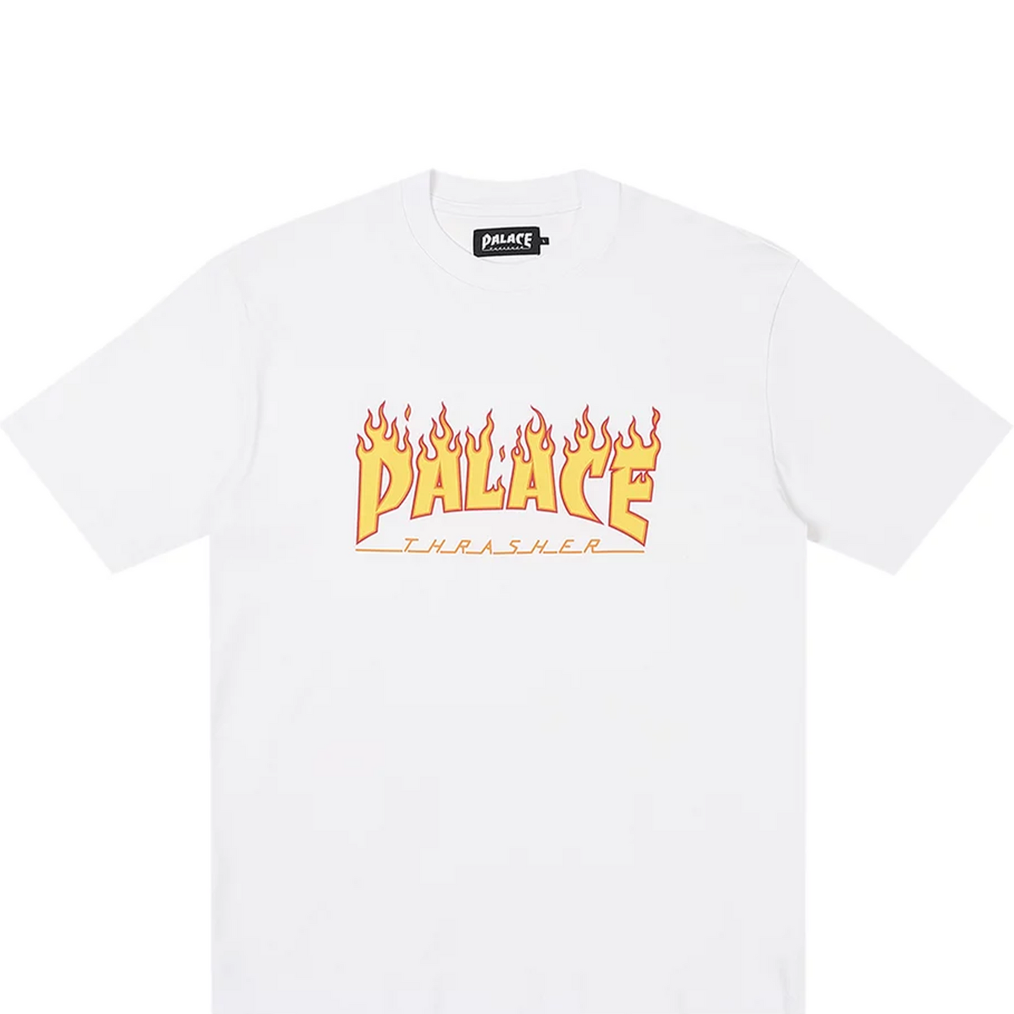 Palace x Thrasher Tee White