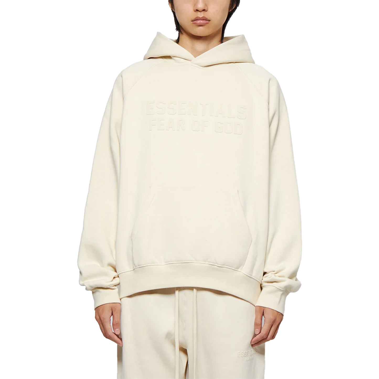 Fear of God Essentials Hoodie Egg Shell (FW22)