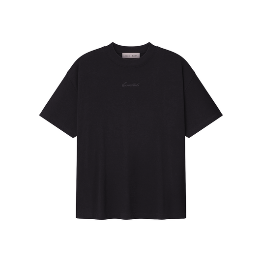 Fear of God Essentials Signature 90's Short Sleeved Tee Faded Black (SS26)