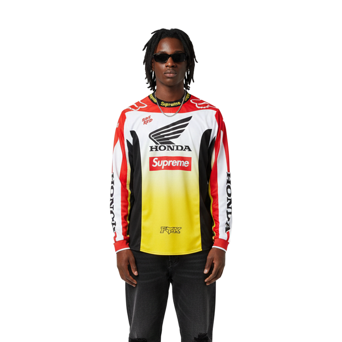 Supreme® / Honda® / Fox® Racing Moto Jersey Red (FW19) – STEALPLUG KL Supreme® / Honda® / Fox® Racing Moto Jersey Red (FW19) – STEALPLUG KL