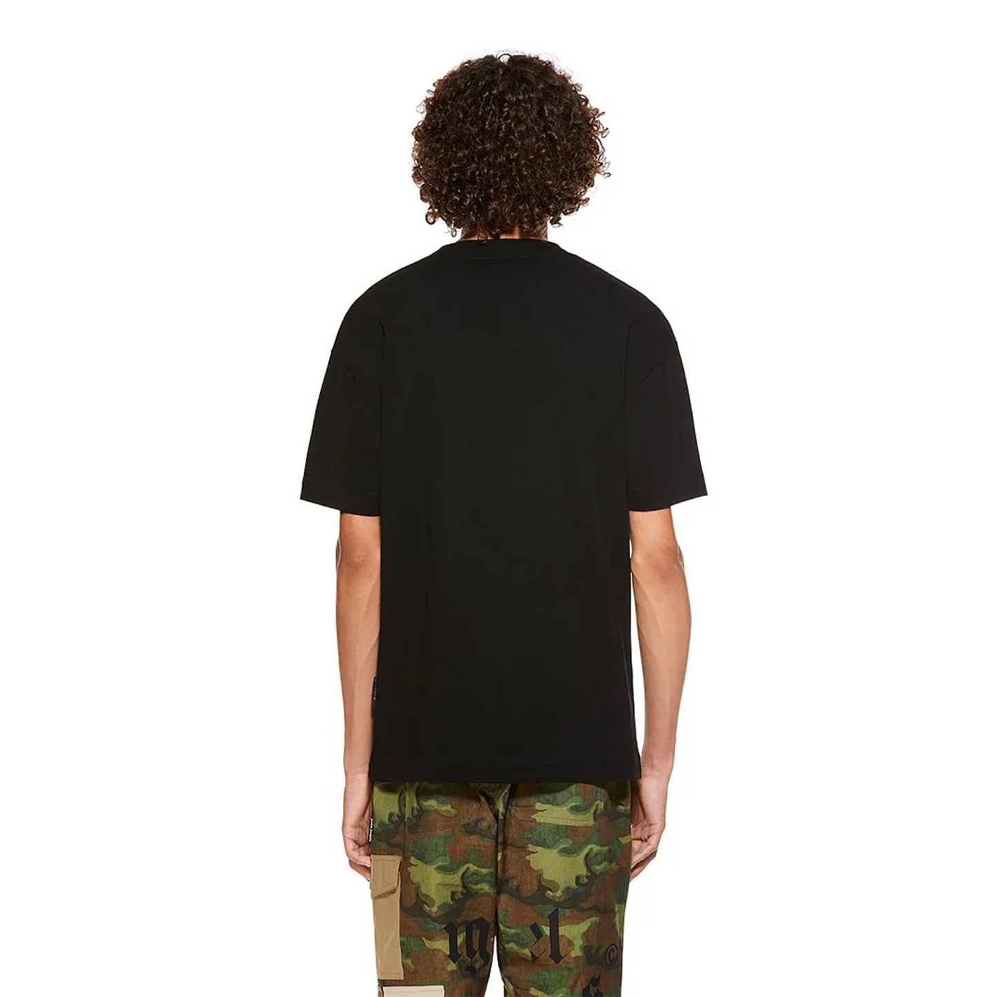 Palm Angels Burning Head Logo Tee Black