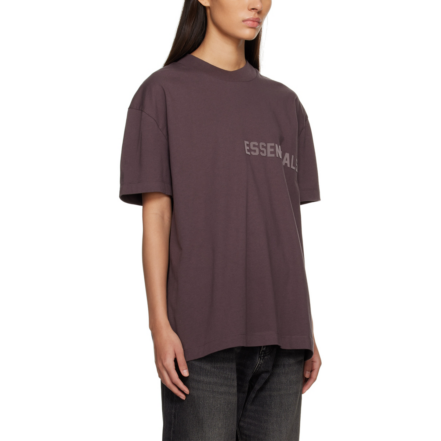 Fear of God Essentials Short Sleeve Tee Plum (FW22)