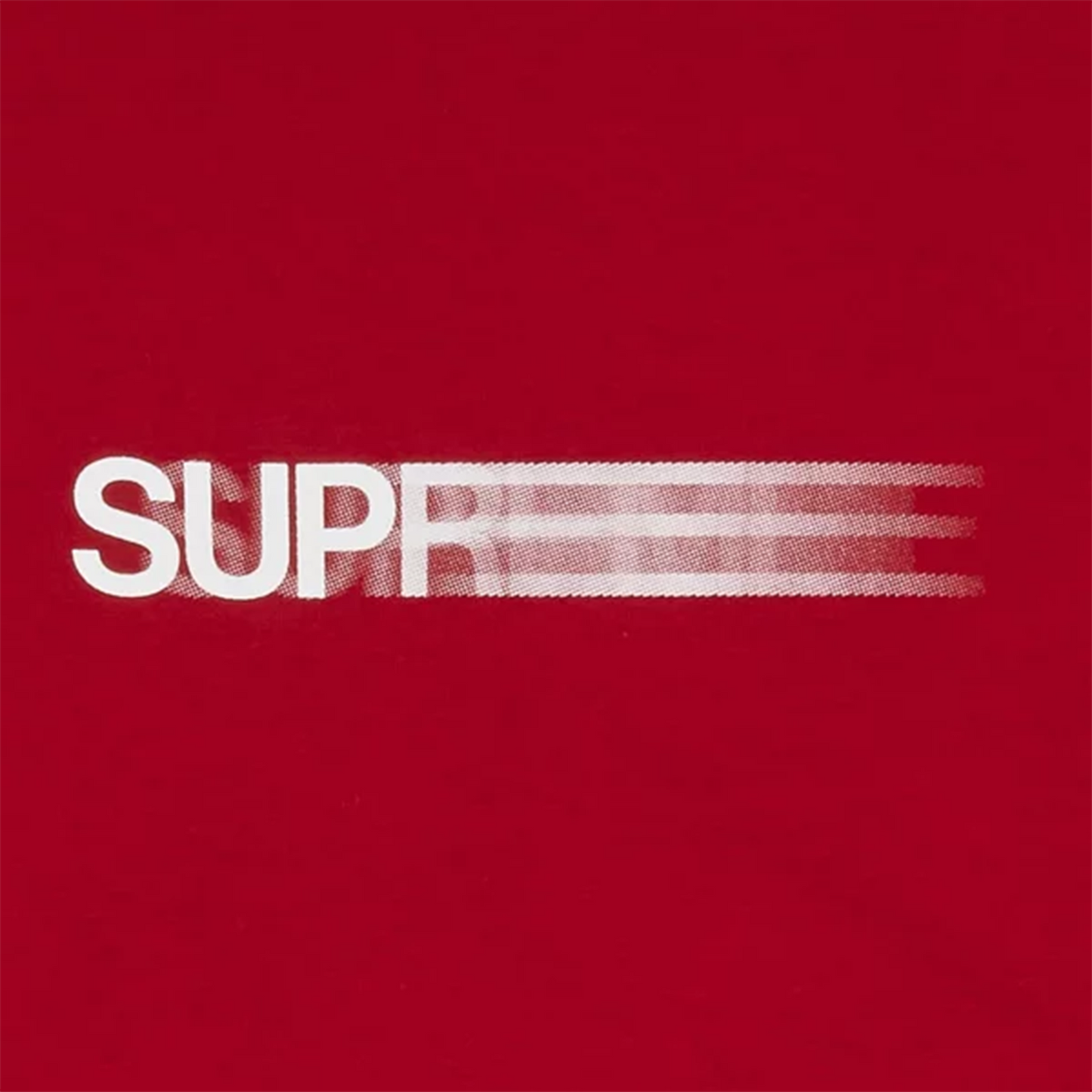 Supreme Motion Logo Tee Red – STEALPLUG KL