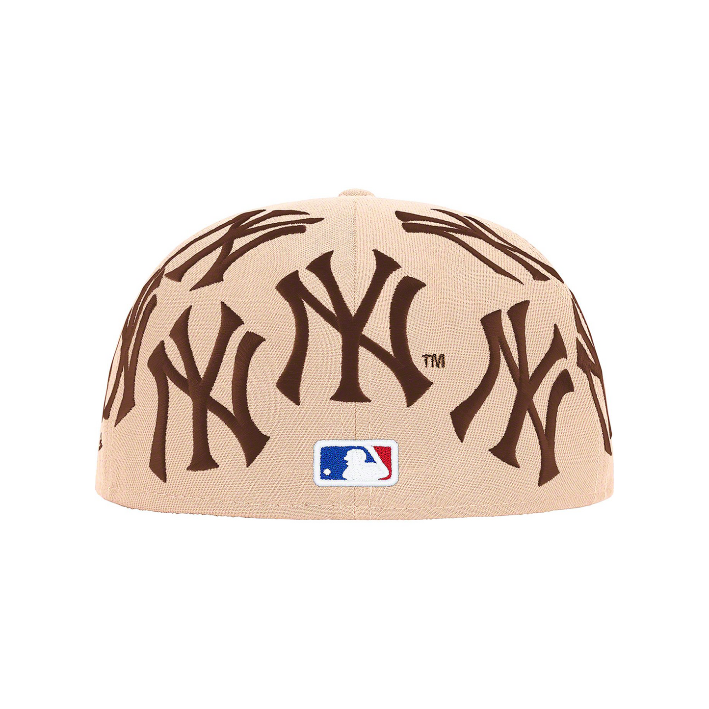 Supreme New York Yankees Box Logo New Era Cap Tan (FW21)