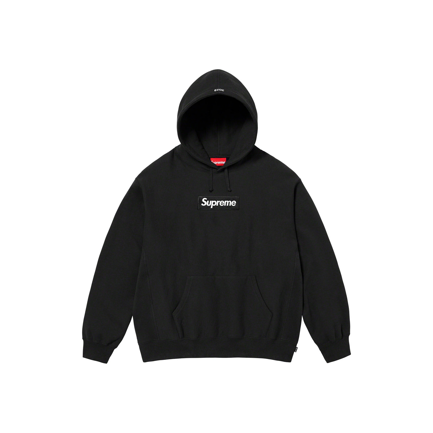 Supreme Box Logo Hooded Sweatshirt Black (FW23)