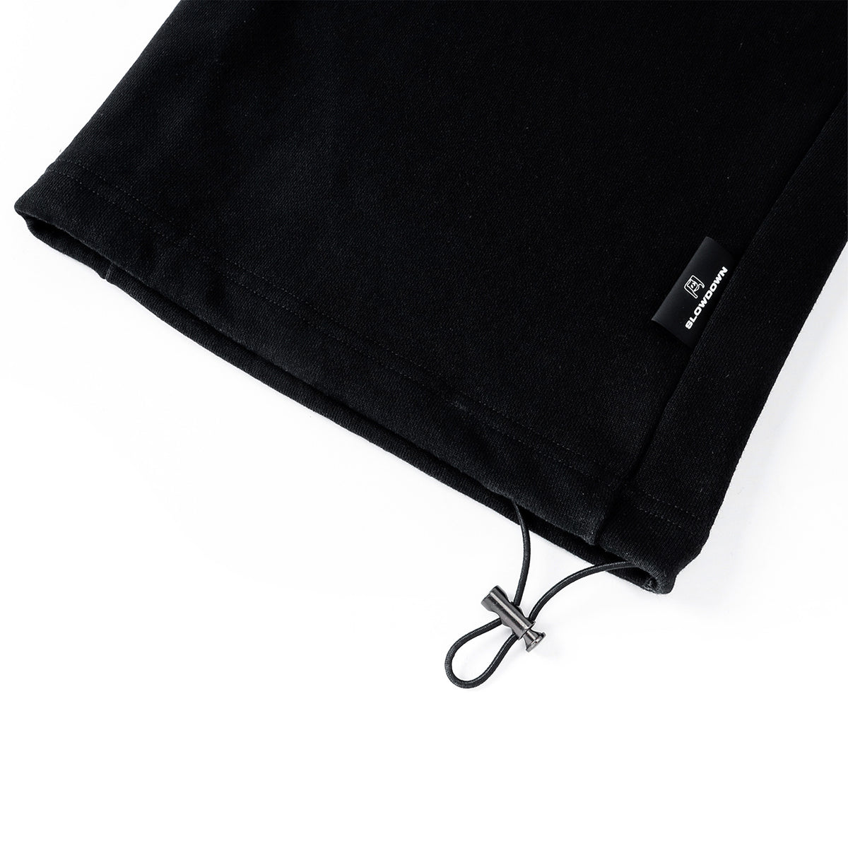 SLOWDOWN Time Out SD Logo Embroidery Sweatpants Black (SS26)
