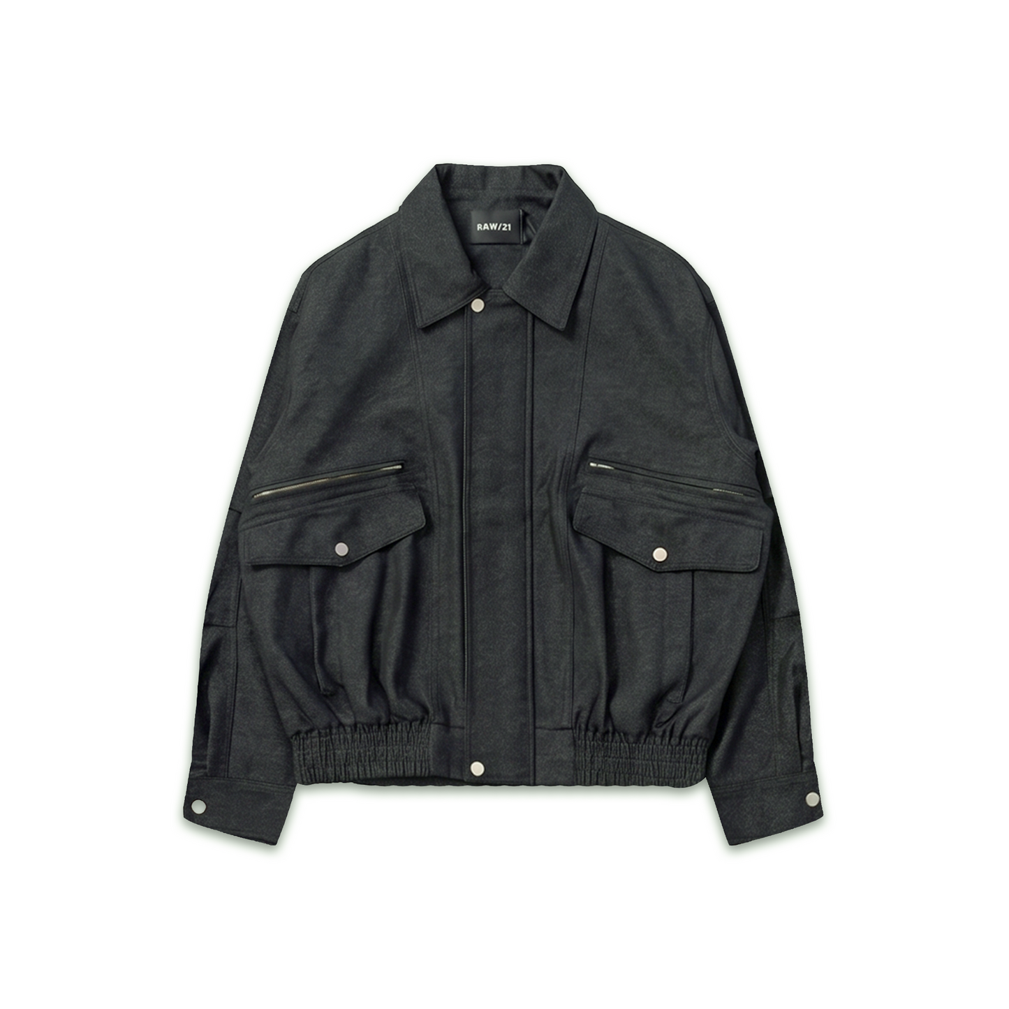RAW/21 Pocket Jacket Black (SS26)
