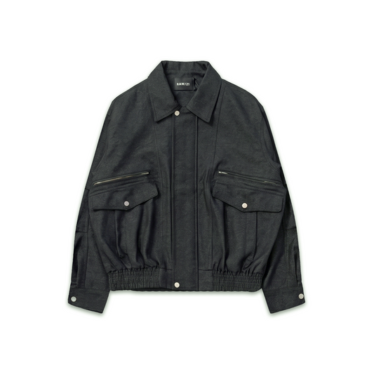 RAW/21 Pocket Jacket Black (SS26)