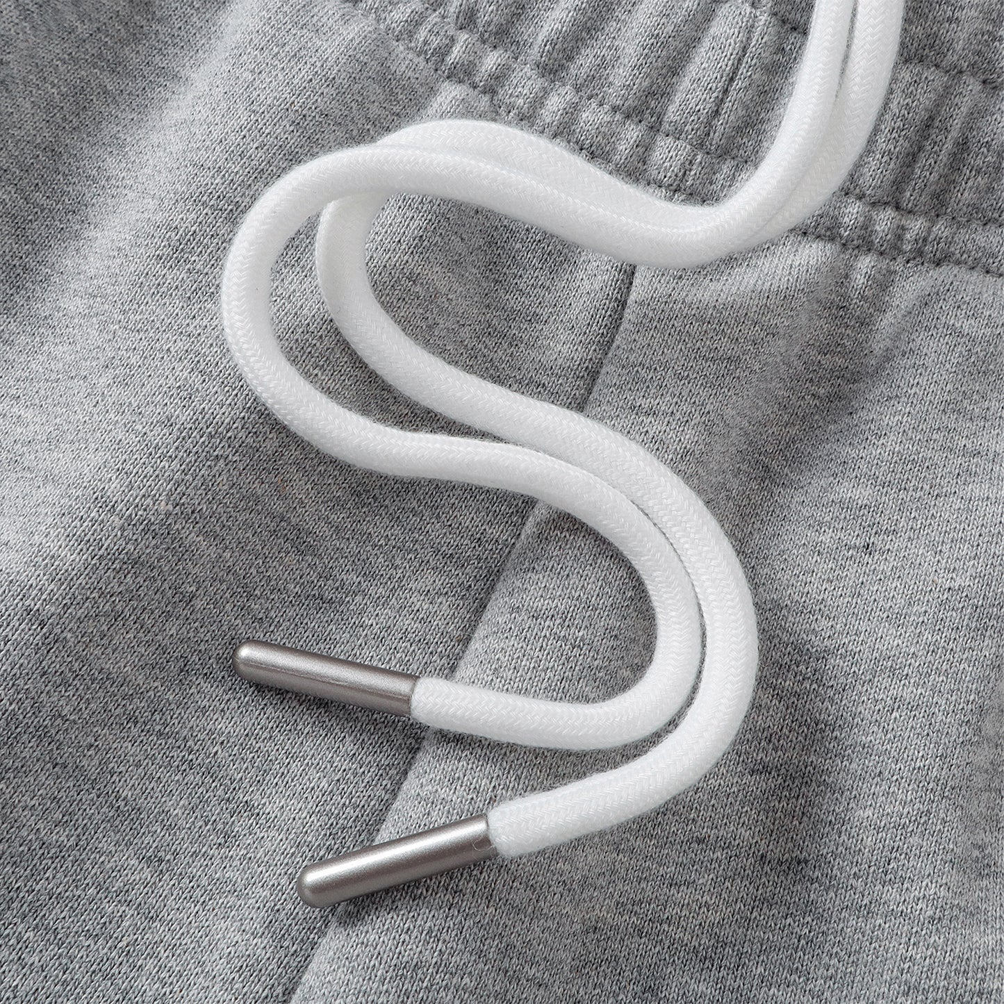 SLOWDOWN Time Out SD Logo Embroidery Sweatshort Light Grey (SS26)