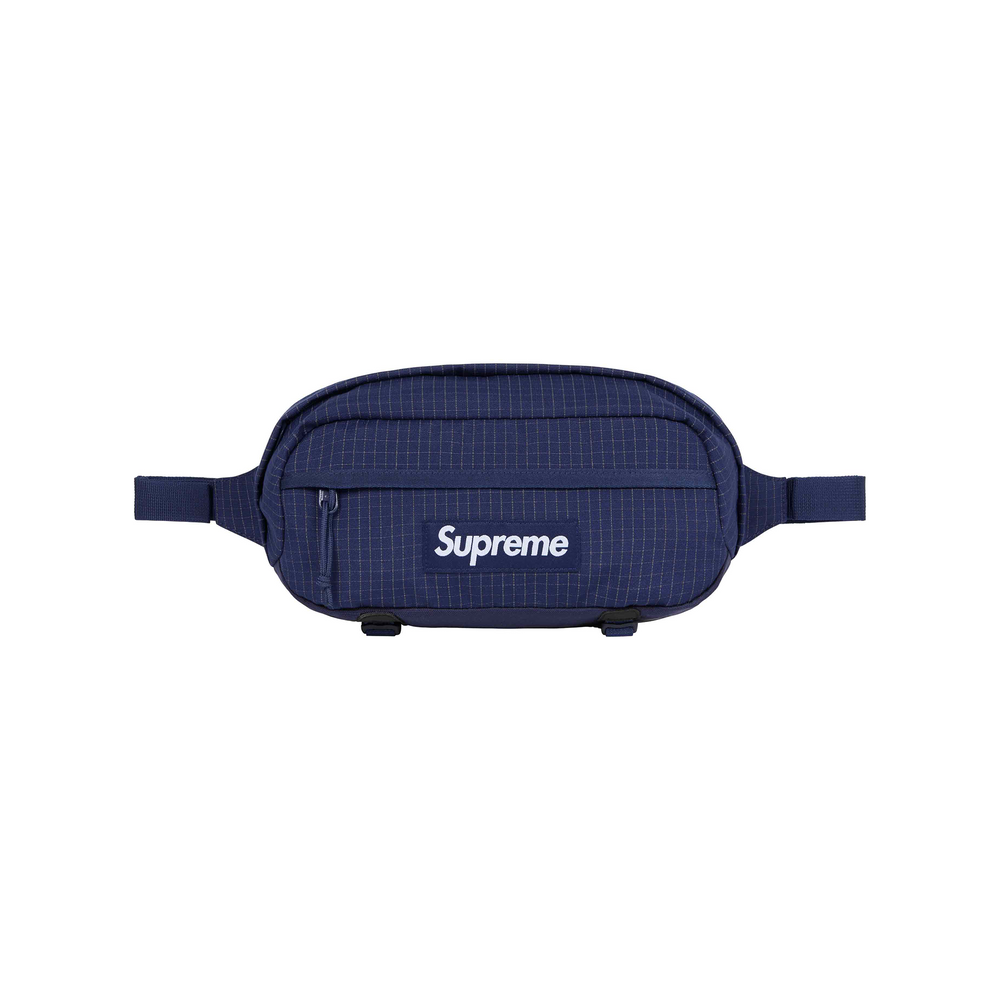Supreme Waist Bag Navy (SS24) – STEALPLUG KL Supreme Waist Bag Navy (SS24) – STEALPLUG KL