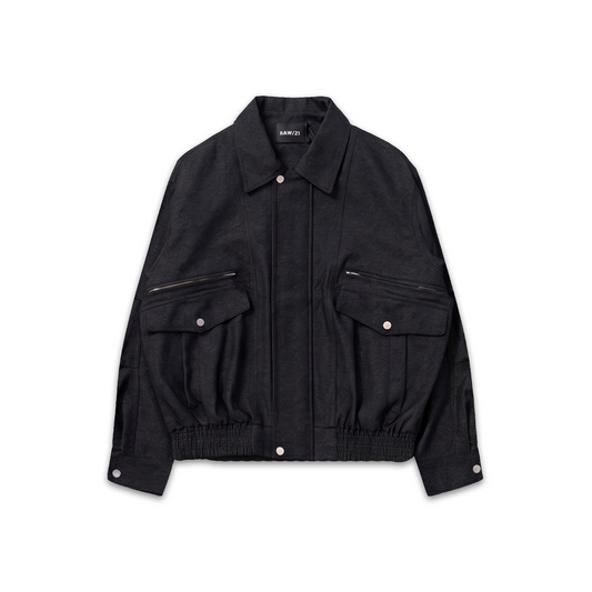 RAW/21 Pocket Jacket Black (SS26)