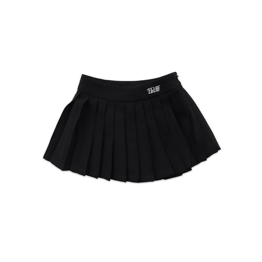 EGLAF R//W Pleated Skirt Black (FW25)