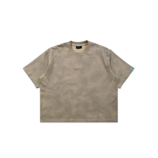 EGLAF R//W Triangle Logo Boxy Tee Brown (FW25)