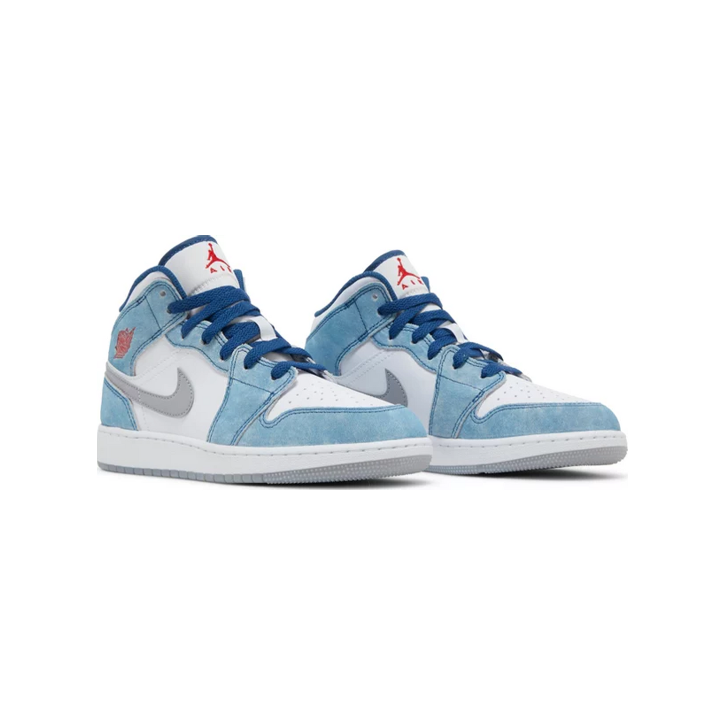 Jordan 1 Mid SE French Blue Light Steel (GS)