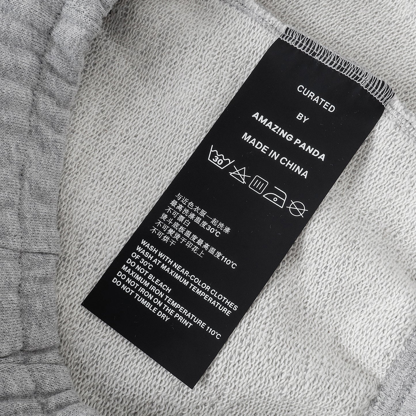 SLOWDOWN Time Out SD Logo Embroidery Sweatshort Light Grey (SS26)