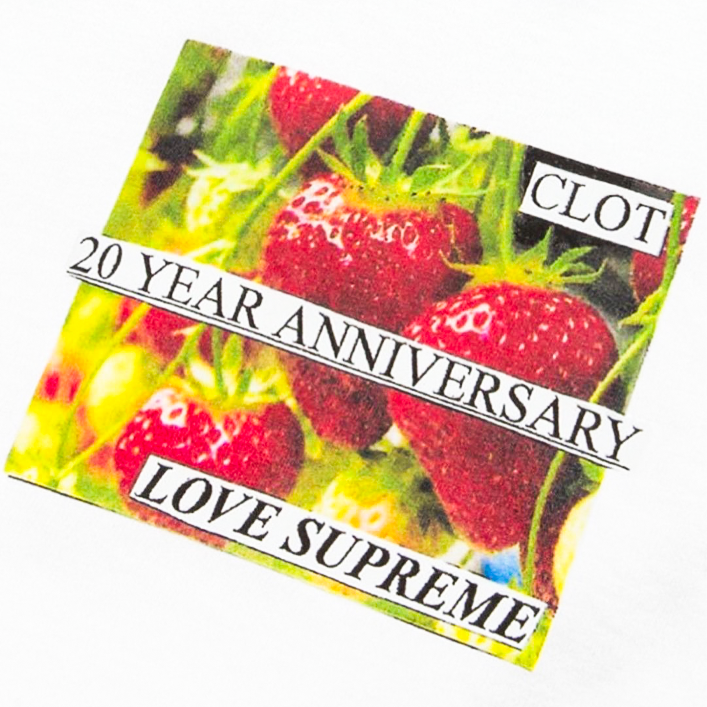 Supreme x CLOT 20th Anniversary Tee White (FW23)